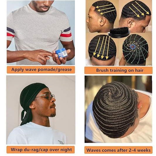 Achieving Flawless 360 Waves: The Satin Lined Durag or Turban Method