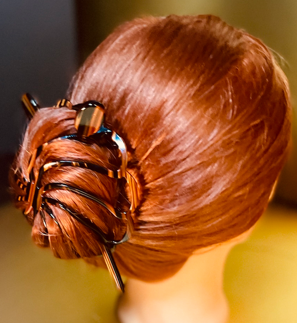 Acrylic Bun Cover Hair Clip