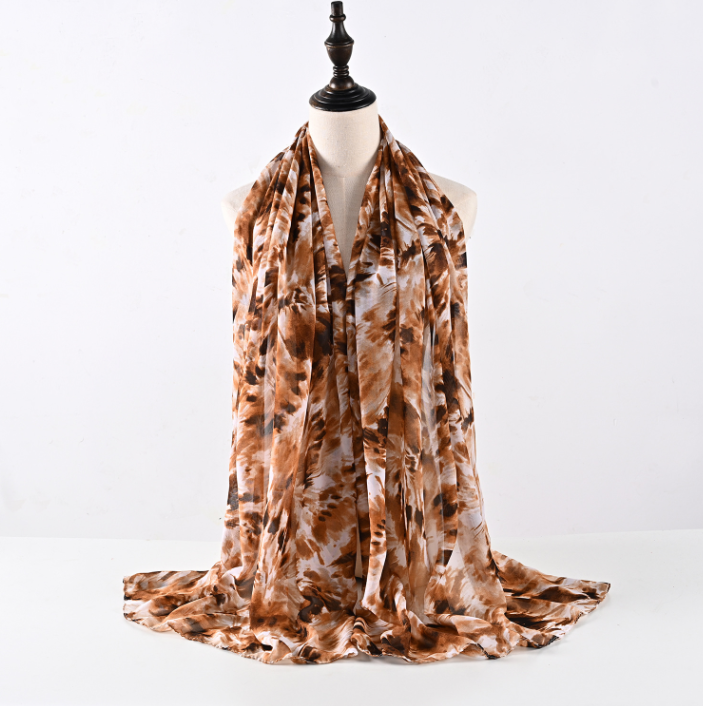 Bleached Chiffon Hijab