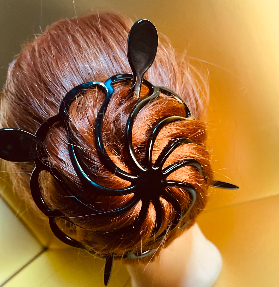 Acrylic Bun Cover Hair Clip