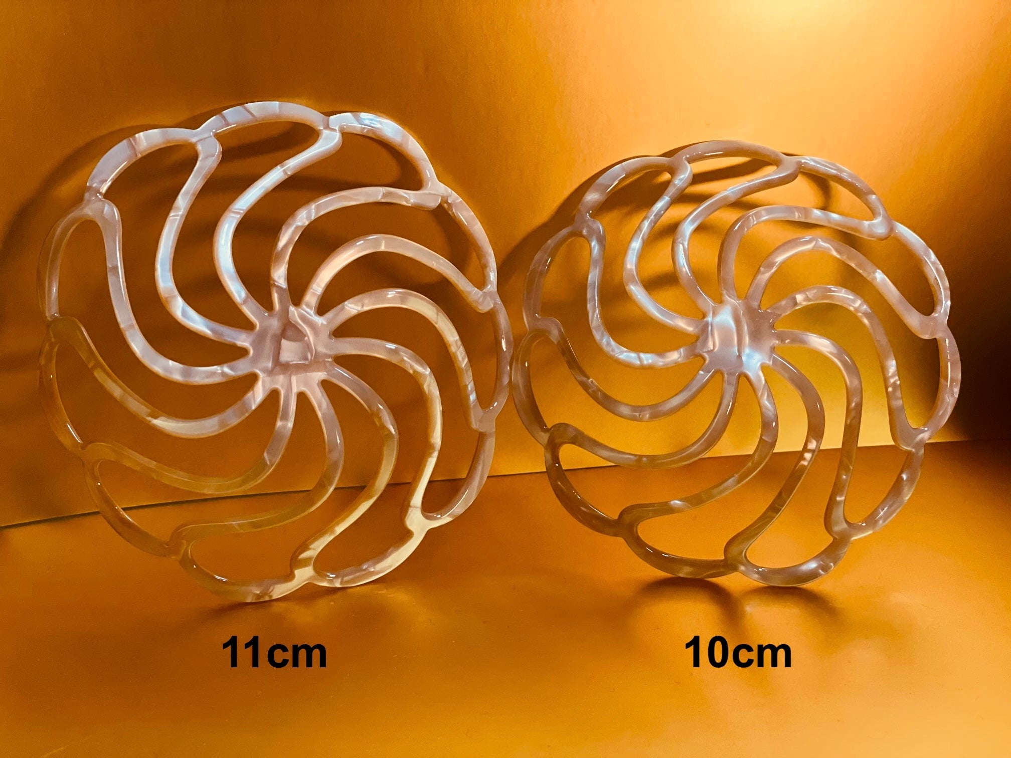 Acrylic Bun Cover Hair Clip