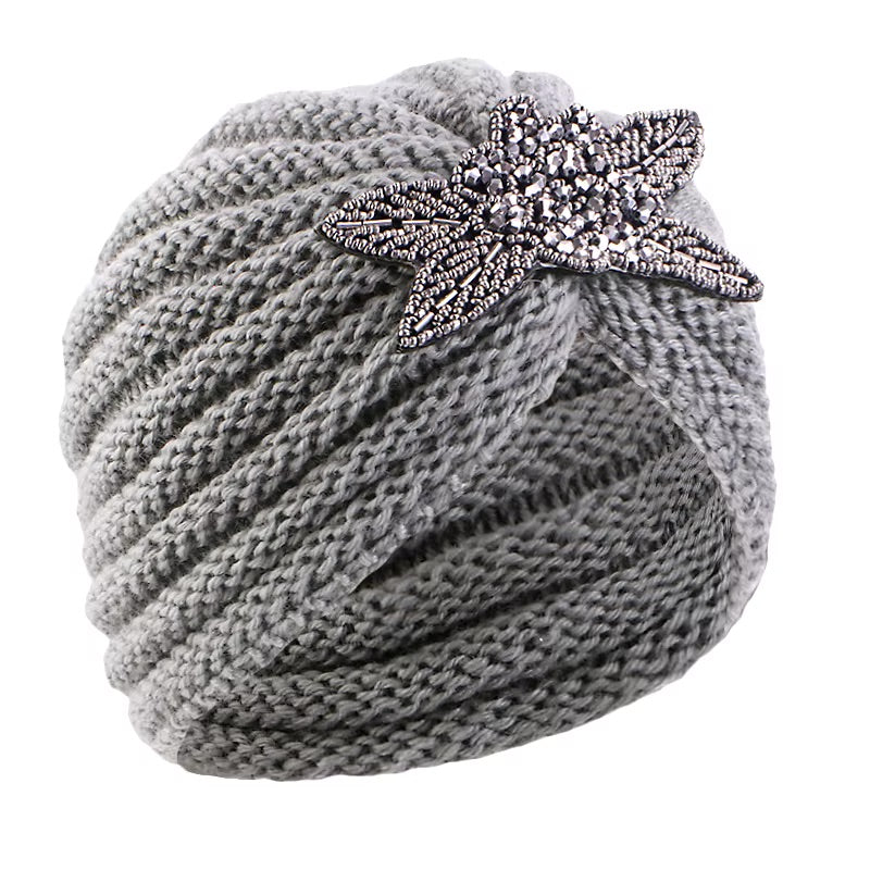 Knitted Elegance Turban