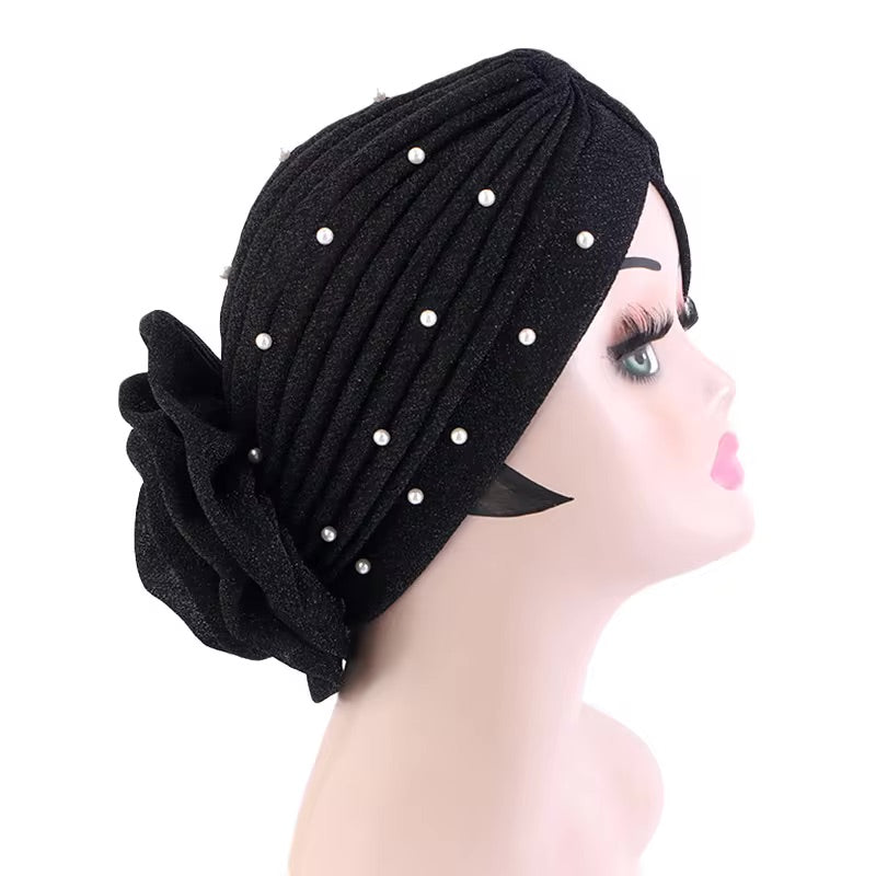 Floral Elegance Turban