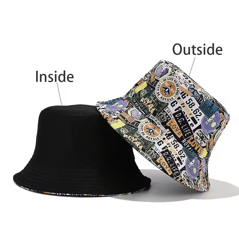 Retro Rhythm Bucket Hat