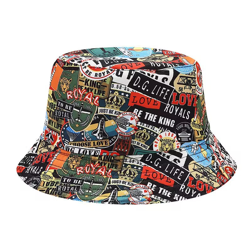 Retro Rhythm Bucket Hat