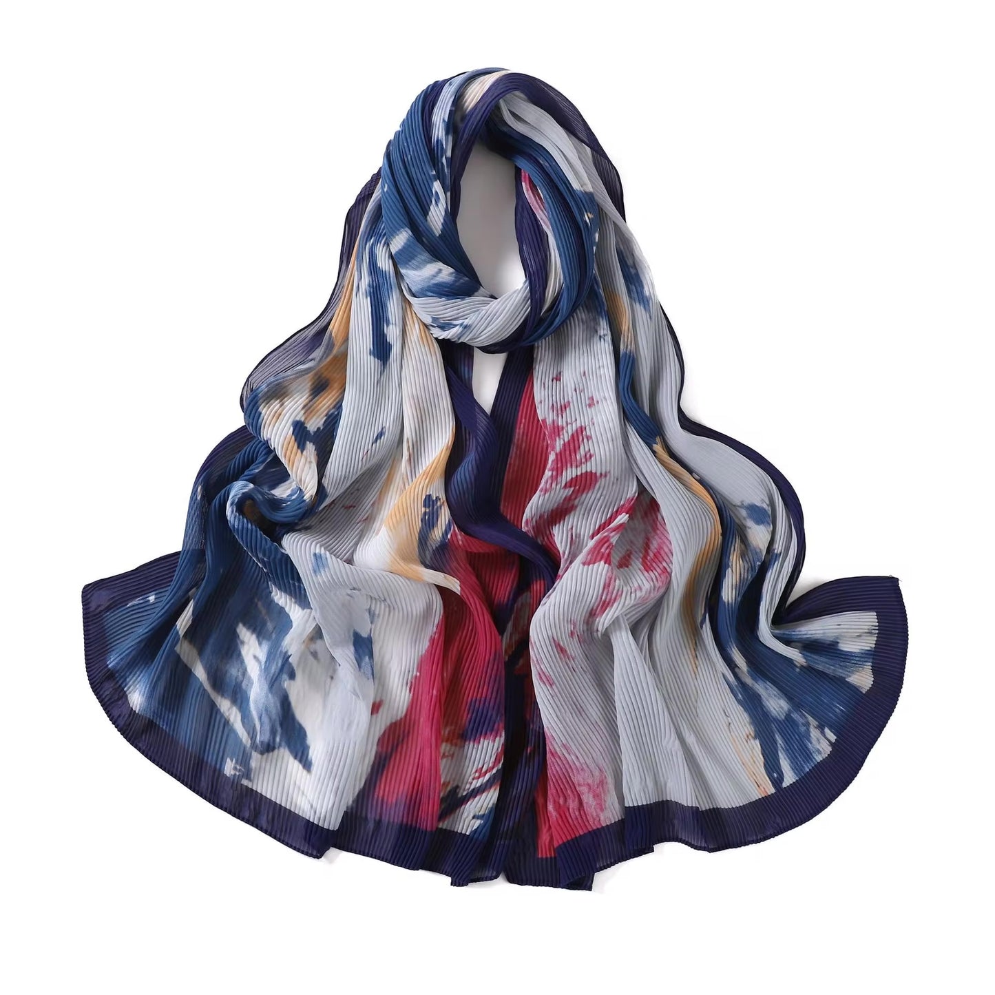 Tie Dye Oil Paint Hijab