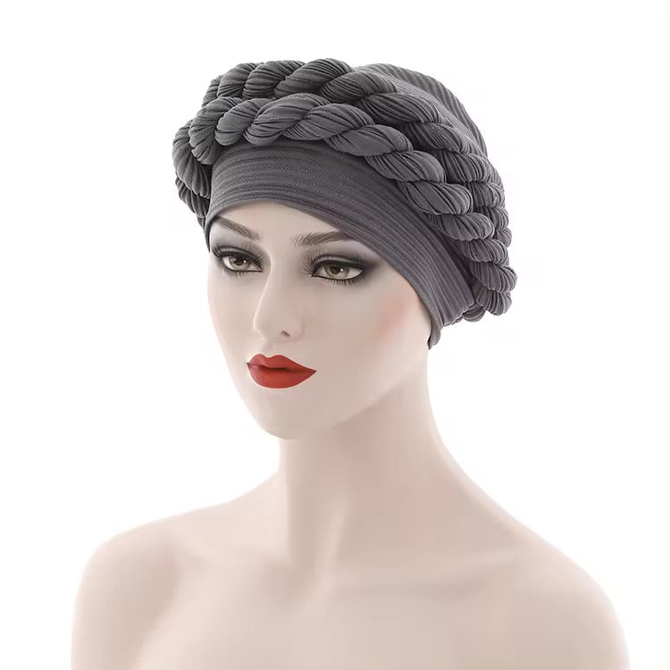 Double Braid Halo Turban