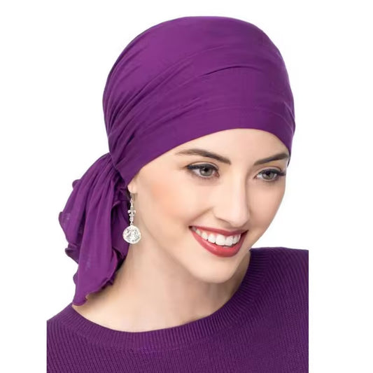 Flowing Grace Pre-tied Turban