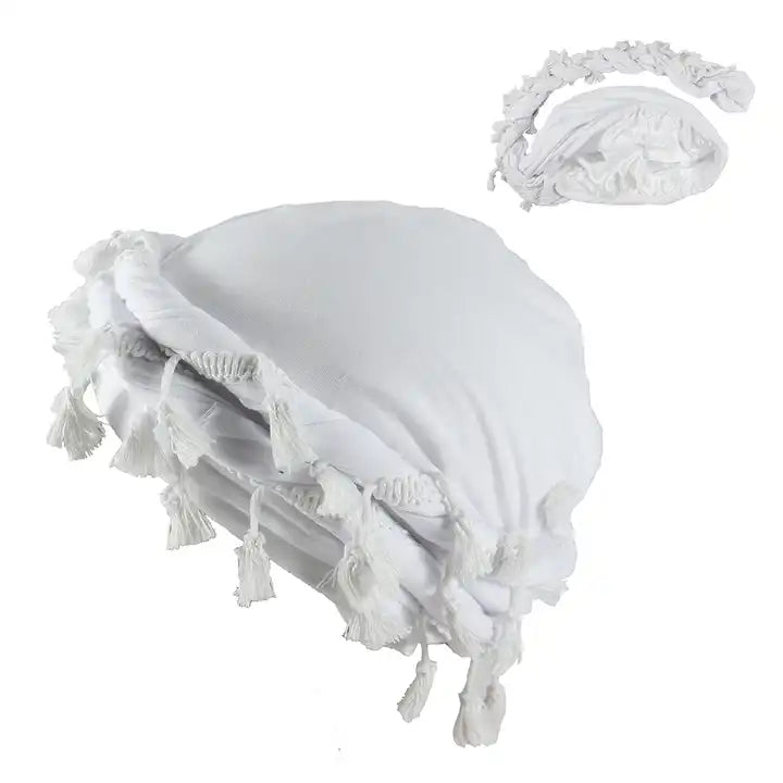 Tassel Satin Lined Durag Wrap