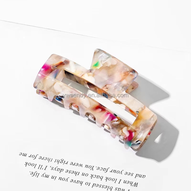 Eco-friendly Large Tortoise Shell Claw Clip