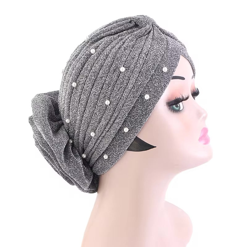 Floral Elegance Turban