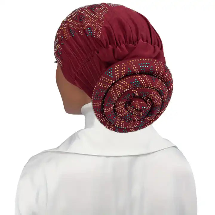 Dazzle Pre-Knotted Turban Wrap