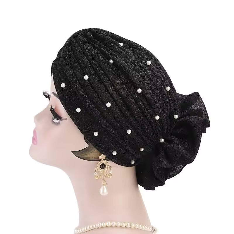 Floral Elegance Turban