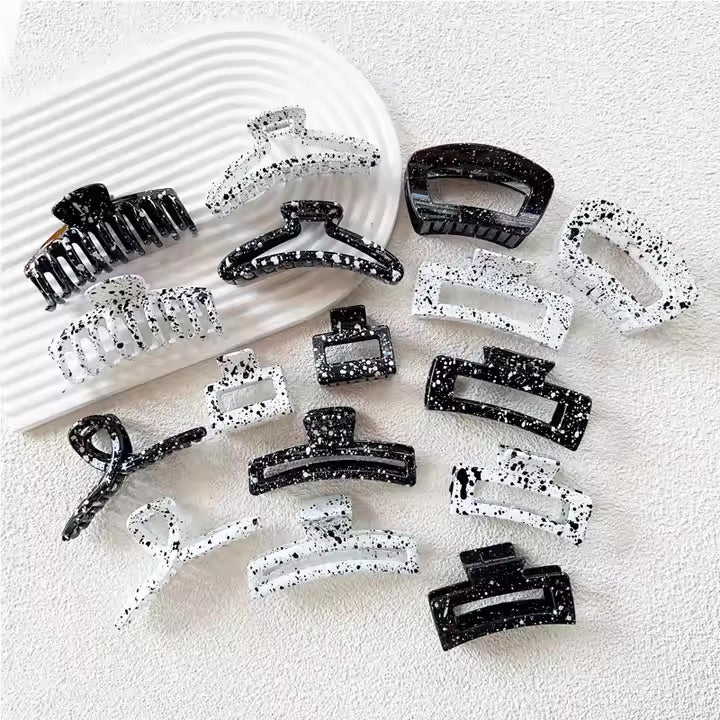 Clip and Drip Claw Clip