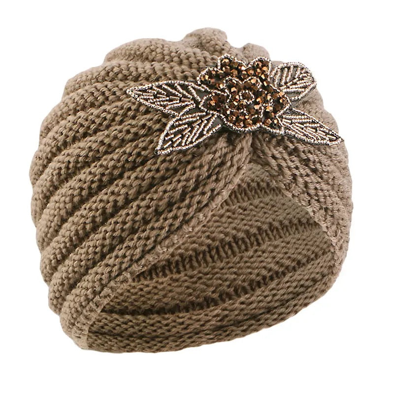 Knitted Elegance Turban