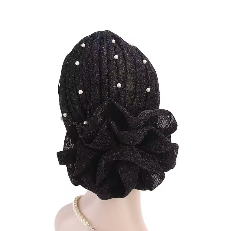 Floral Elegance Turban