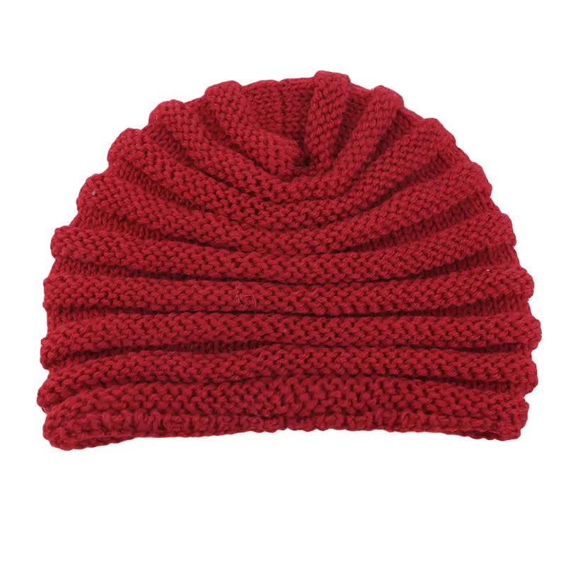 Knitted Elegance Turban