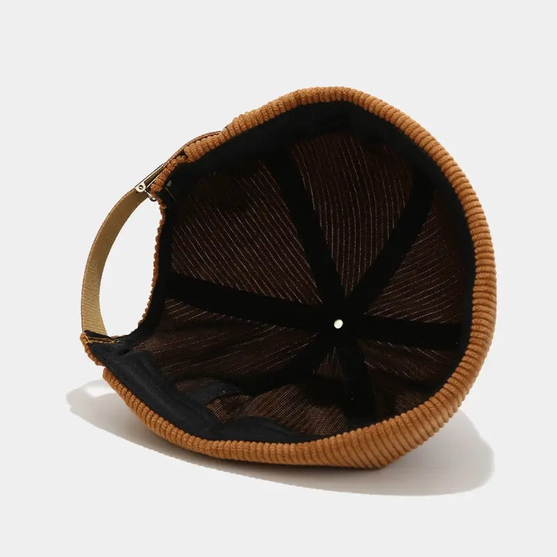 Brimless Corduroy Hat
