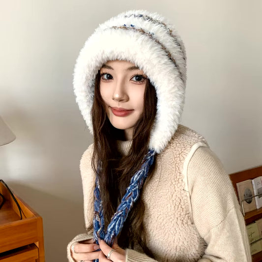 Striped Extra Cozy Hat