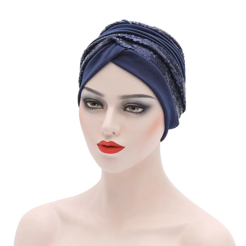 Sequin Turban