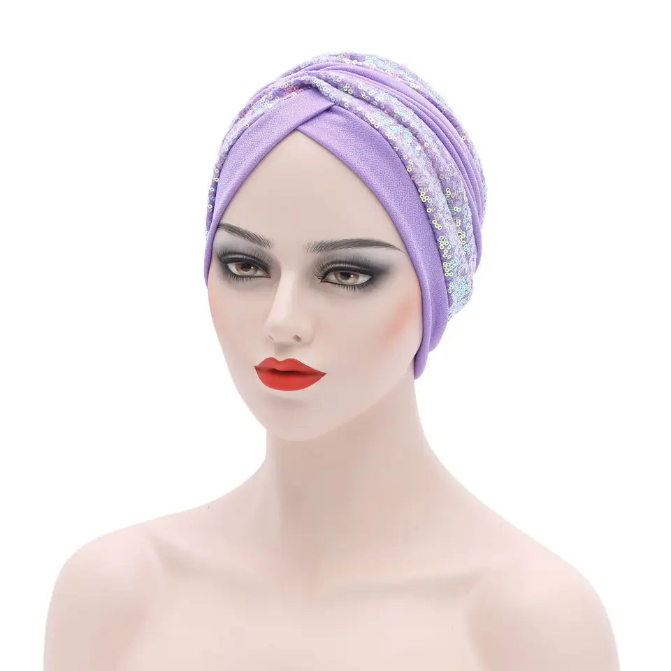 Sequin Turban