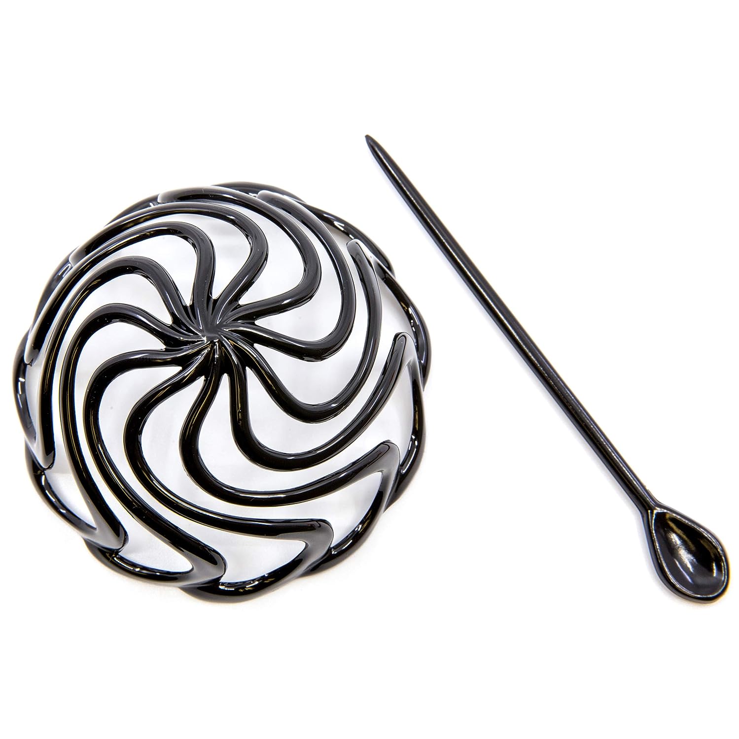 Acrylic Bun Cover Hair Clip