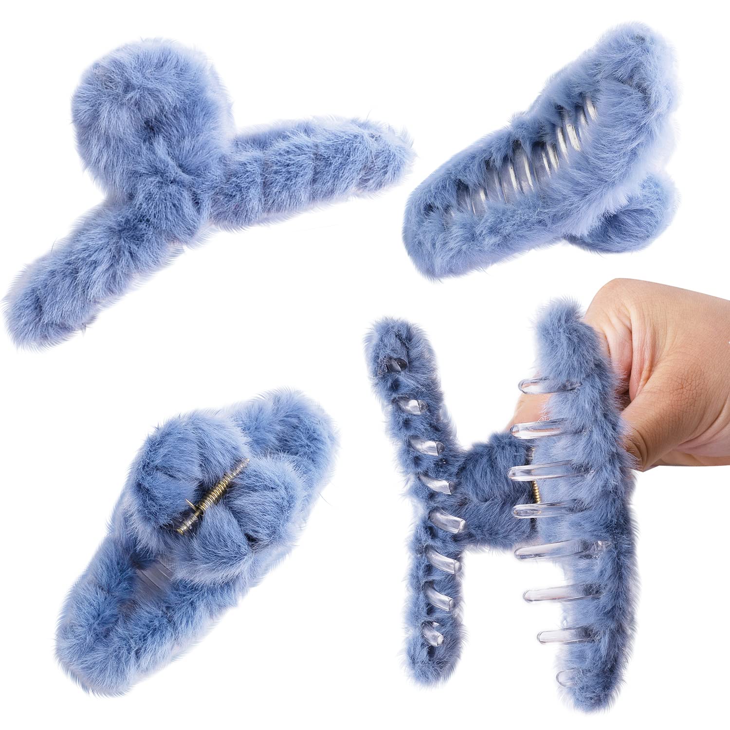 Plush Claw Clip