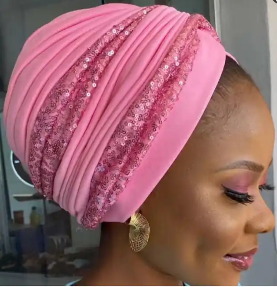 Sequin Turban
